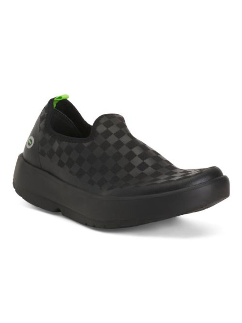 (New) OOFOS – Oomg Eezee LTD Low Recovery Shoes (Black Checker) – Women's 9